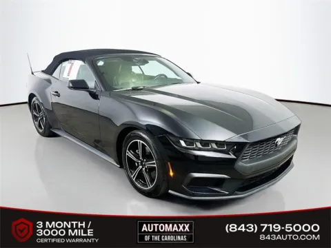 Black 2024 Ford Mustang EcoBoost Premium for sale in Summerville, SC