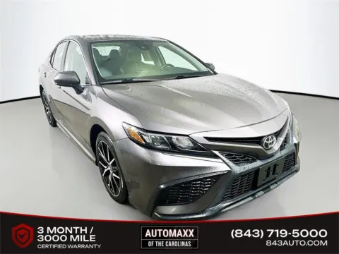 Silver 2021 Toyota Camry SE for sale in Summerville, SC