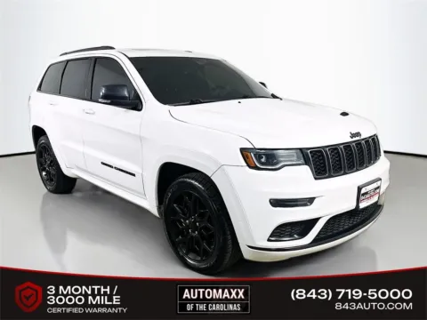 White 2021 Jeep Grand Cherokee Limited X for sale in Summerville, SC