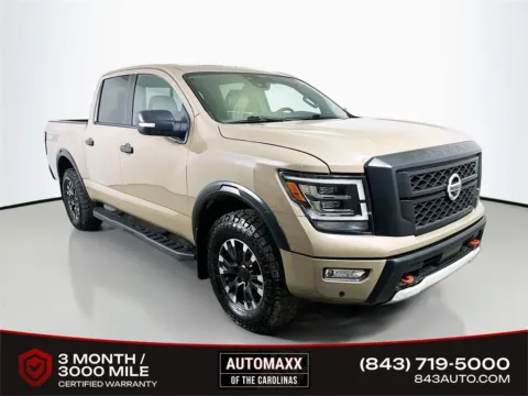 Beige 2023 Nissan Titan PRO-4X for sale in Summerville, SC