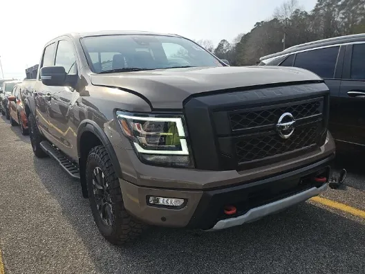 Beige 2023 Nissan Titan PRO-4X for sale in Summerville, SC
