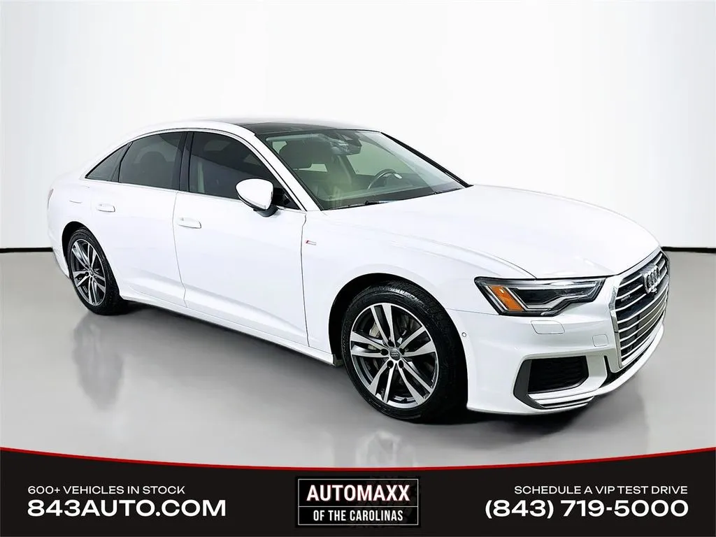 White 2019 Audi A6 3.0T Premium Plus for sale in Summerville, SC