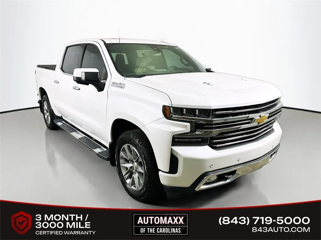 White 2020 Chevrolet Silverado 1500 High Country for sale in Summerville, SC