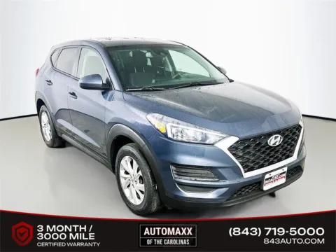 Blue 2021 Hyundai Tucson SE for sale in Summerville, SC