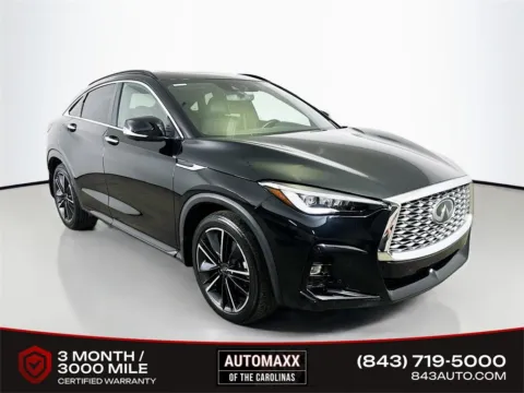 Black 2023 INFINITI QX55 ESSENTIAL for sale in Summerville, SC