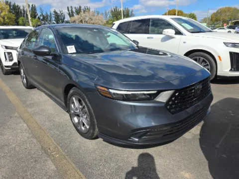 Gray 2024 Honda Accord EX for sale in Summerville, SC