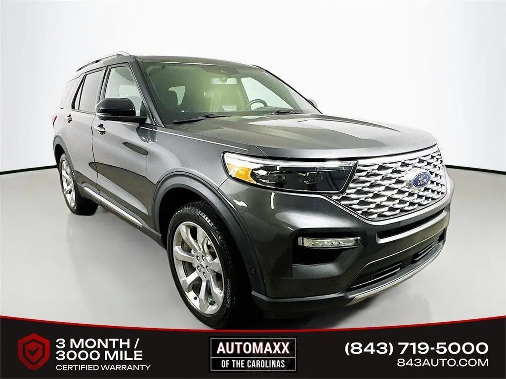 Gray 2020 Ford Explorer Platinum for sale in Summerville, SC