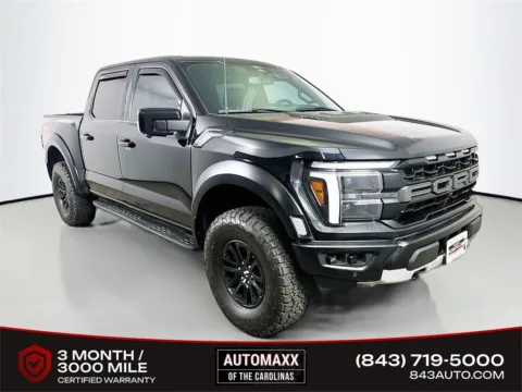 Black 2024 Ford F-150 Raptor for sale in Summerville, SC