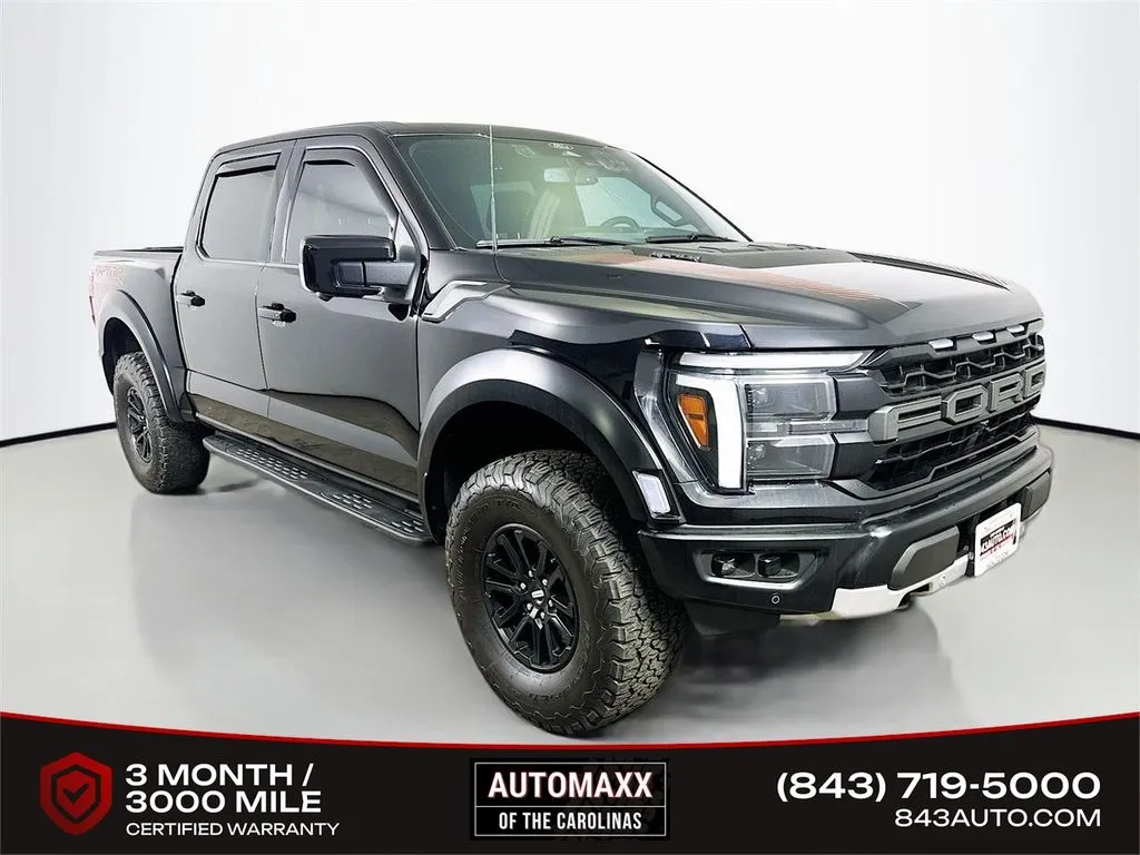 Black 2024 Ford F-150 Raptor for sale in Summerville, SC