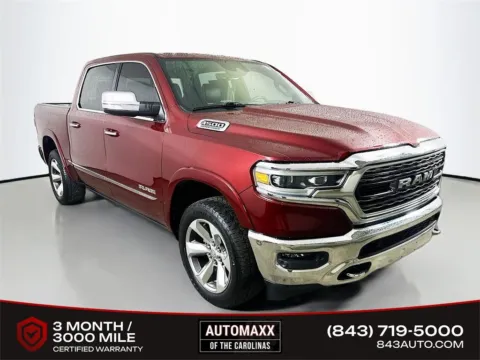 Red 2021 Ram 1500 Limited for sale in Summerville, SC