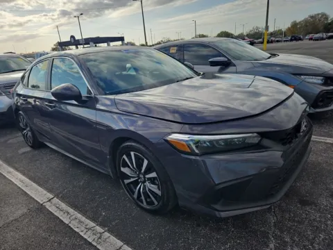 Blue 2024 Honda Civic EX-L for sale in Summerville, SC