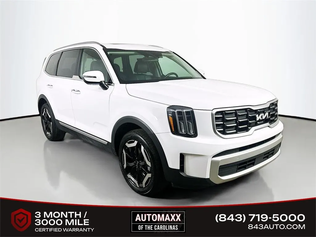 White 2025 Kia Telluride S for sale in Summerville, SC