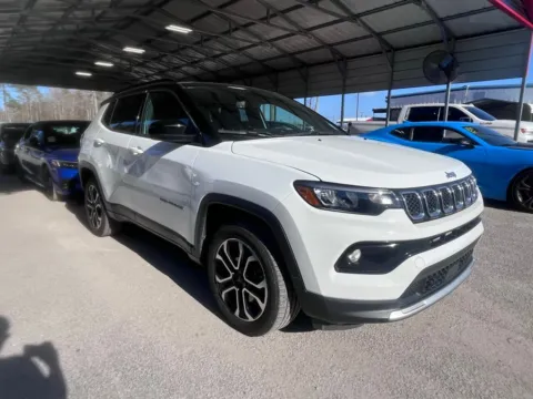 White 2024 Jeep Compass Limited for sale in Summerville, SC