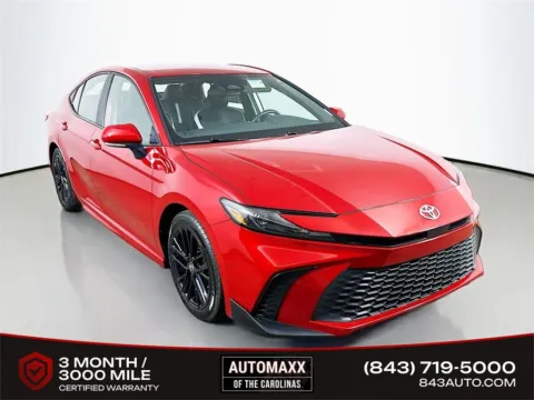 Red 2025 Toyota Camry XSE for sale in Summerville, SC