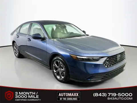 Blue 2024 Honda Accord Hybrid EX-L for sale in Summerville, SC
