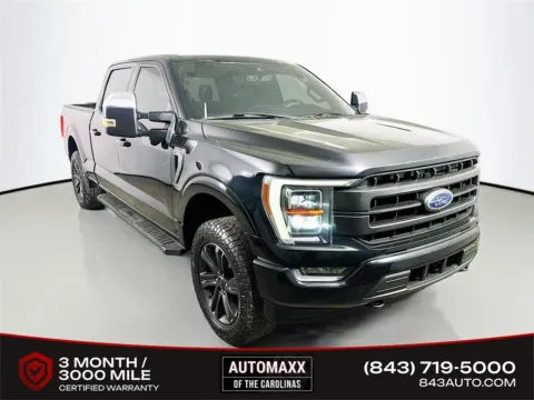 Black 2021 Ford F-150 Lariat for sale in Summerville, SC