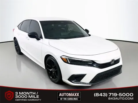 White 2024 Honda Civic Sport for sale in Summerville, SC