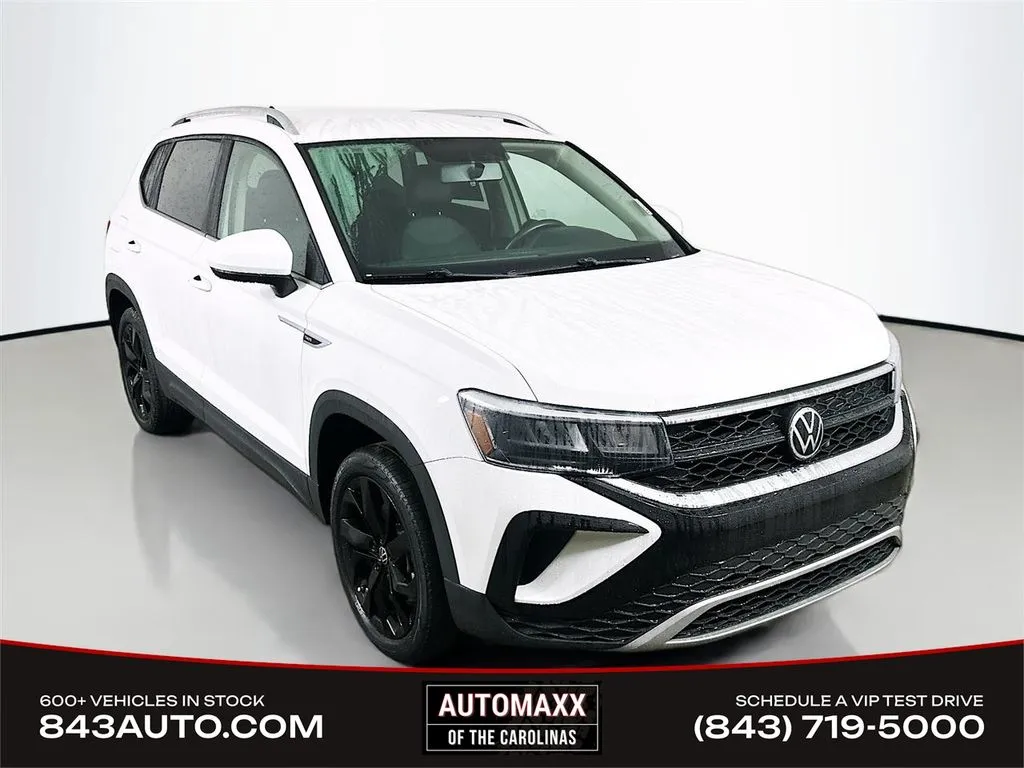 White 2022 Volkswagen Taos 1.5T SE for sale in Summerville, SC