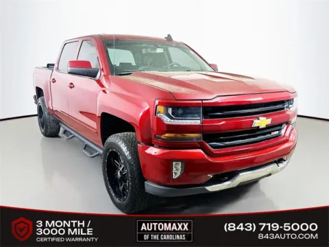 Red 2018 Chevrolet Silverado 1500 LT for sale in Summerville, SC