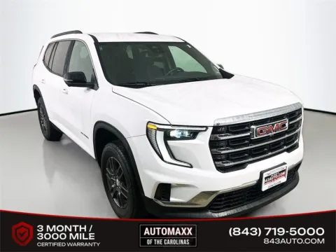 White 2025 GMC Acadia Elevation for sale in Summerville, SC