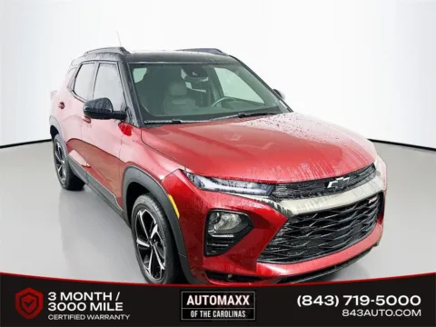 Red 2023 Chevrolet TrailBlazer RS for sale in Summerville, SC