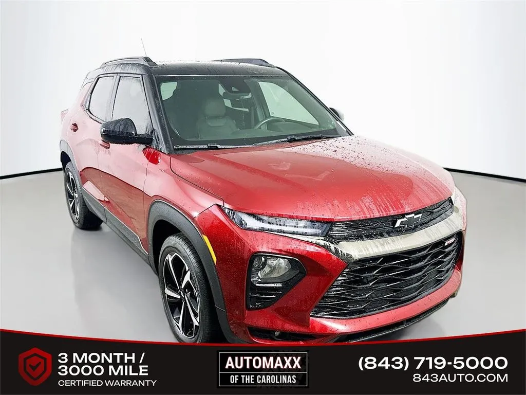 Red 2023 Chevrolet TrailBlazer RS for sale in Summerville, SC