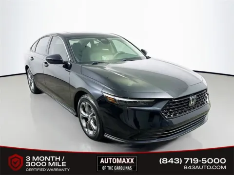 Black 2024 Honda Accord EX for sale in Summerville, SC