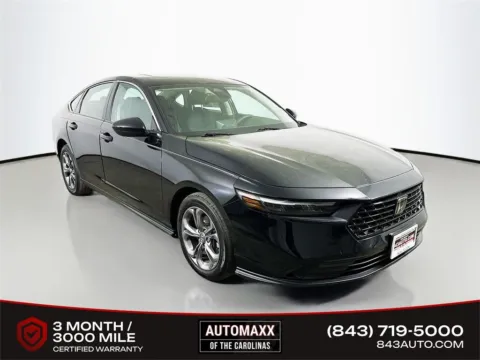 Black 2023 Honda Accord EX for sale in Summerville, SC