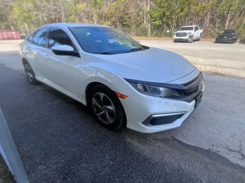 White 2021 Honda Civic LX for sale in Summerville, SC