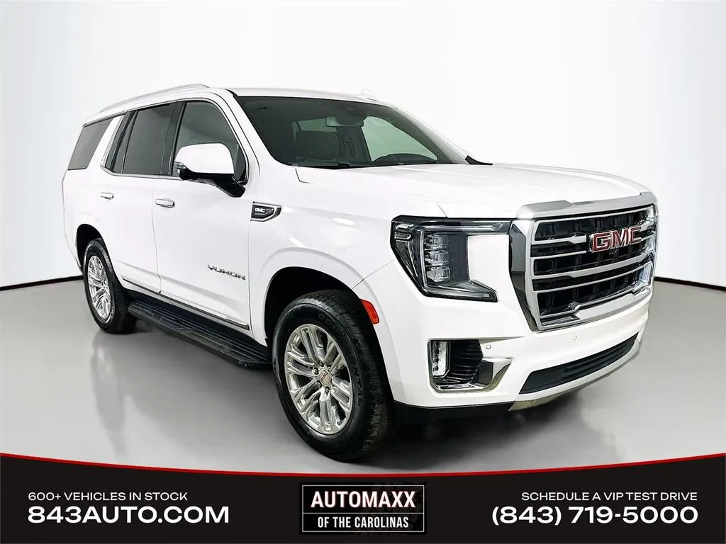 White 2023 GMC Yukon SLT for sale in Summerville, SC