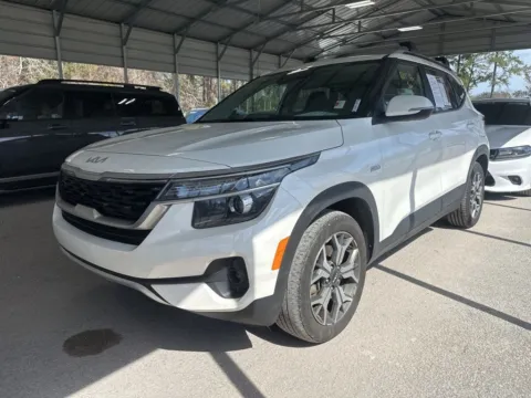 White 2022 Kia Seltos EX for sale in Summerville, SC