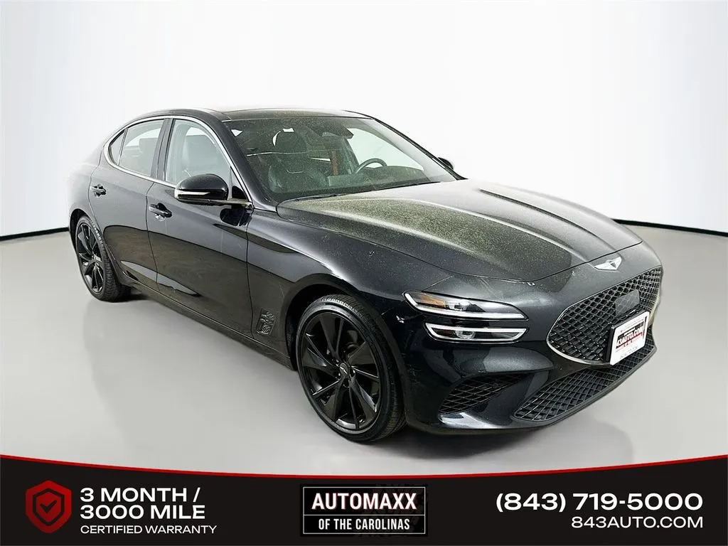 Black 2023 Genesis G70 2.0T for sale in Summerville, SC