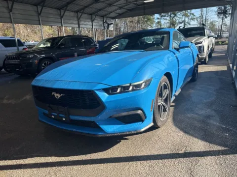 Blue 2024 Ford Mustang EcoBoost Premium for sale in Summerville, SC