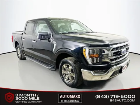 Black 2021 Ford F-150 XLT for sale in Summerville, SC