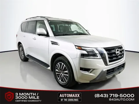 Silver 2023 Nissan Armada SL for sale in Summerville, SC