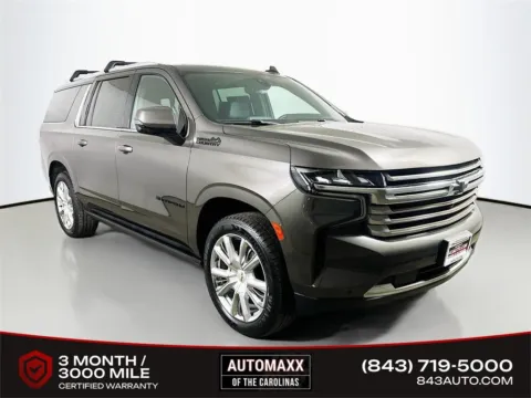 Gray 2021 Chevrolet Suburban High Country for sale in Summerville, SC