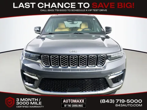 Photos of 2022 Jeep Grand Cherokee Summit for sale in Summerville, SC at Automaxx of the Carolinas