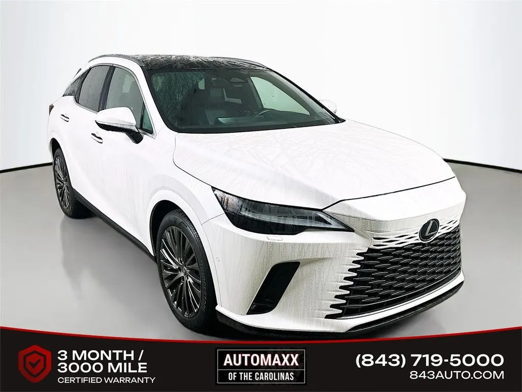 White 2023 Lexus RX 350 Luxury for sale in Summerville, SC