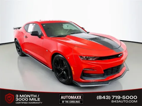 Red 2021 Chevrolet Camaro SS for sale in Summerville, SC