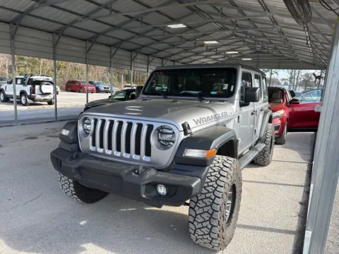 Silver 2020 Jeep Wrangler Unlimited Sport S for sale in Summerville, SC