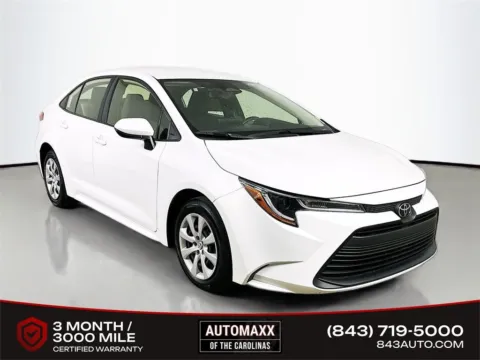 White 2023 Toyota Corolla LE for sale in Summerville, SC