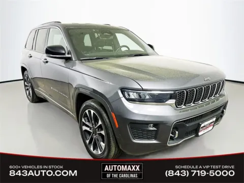 Gray 2022 Jeep Grand Cherokee Overland for sale in Summerville, SC