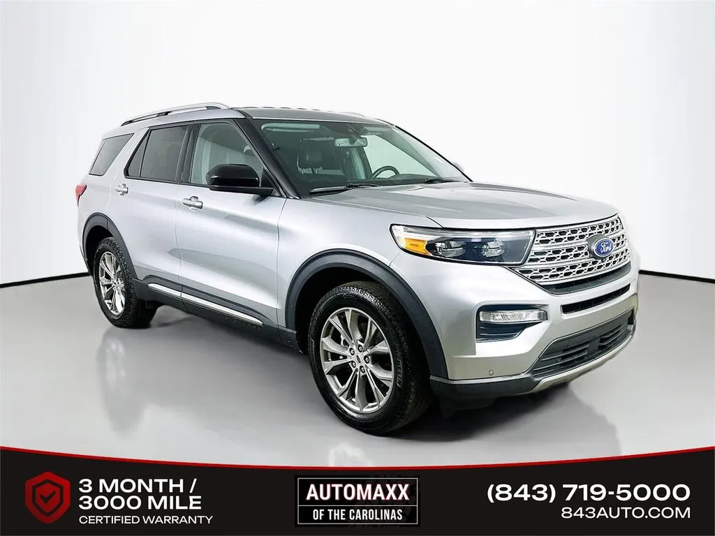 Silver 2023 Ford Explorer Limited for sale in Summerville, SC