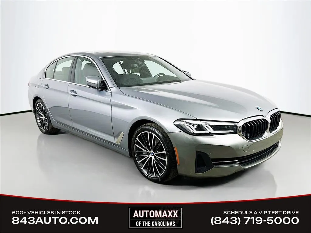 Gray 2023 BMW 5 Series 540i for sale in Summerville, SC