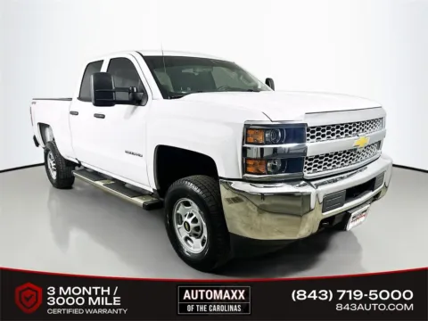 White 2019 Chevrolet Silverado 2500HD Work Truck for sale in Summerville, SC