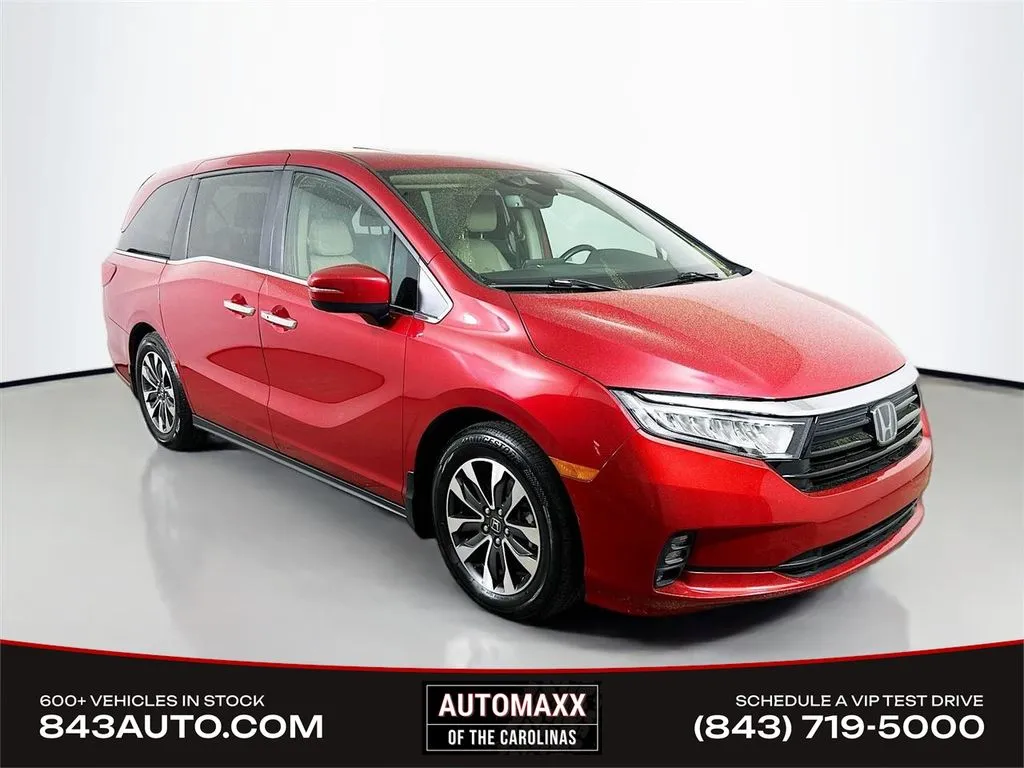 Red 2023 Honda Odyssey EX-L for sale in Summerville, SC