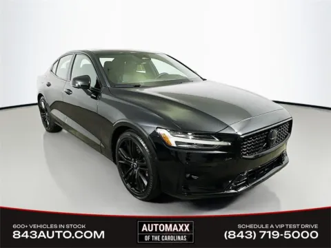 Black 2024 Volvo S60 B5 Plus Black Edition for sale in Summerville, SC