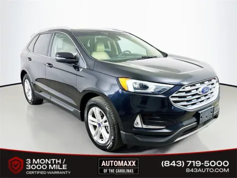 Black 2020 Ford Edge SEL for sale in Summerville, SC