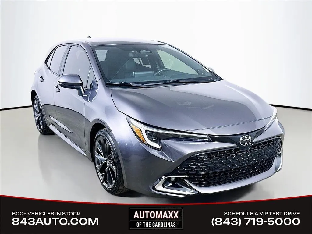 Red 2024 Toyota Corolla Hatchback XSE for sale in Summerville, SC