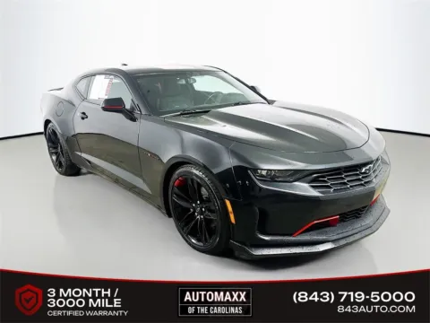 Black 2021 Chevrolet Camaro 1LT for sale in Summerville, SC